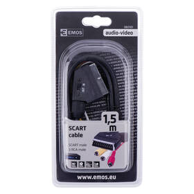 Kabel EMOS SCART / 3x Cinch, 1,5m černý

 obrázek produktu 1 z 1