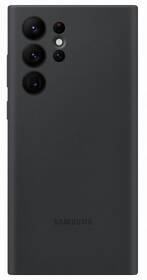 Kryt na mobil Samsung Silicone Cover na Galaxy S22 Ultra černý

 obrázek produktu 1 z 4