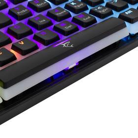 Klávesnice White Shark ASHIKO, US layout, Blue Switch černá barva
