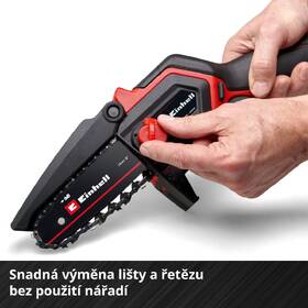 Řetězová pila Einhell GE-PS 18/15 Li BL-Solo (bez baterie) 4600040 

 obrázek produktu 3 z 11