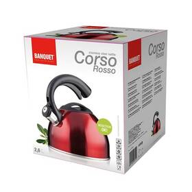 Konvice BANQUET Corso Rosso 2,6 l červená

 obrázek produktu 2 z 2