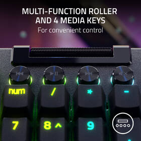 Klávesnice Razer BlackWidow V4 Pro (Yellow Switch) - US Layout černá

 obrázek produktu 17 z 18