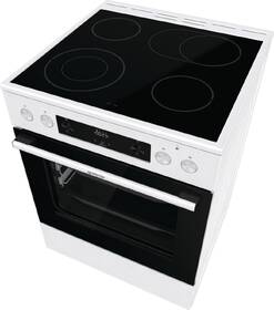 Sklokeramický sporák Gorenje GECS6C70WPA bílá barva
