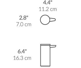 Dávkovač mýdla Simplehuman ST1082, 266 ml stříbrný

 obrázek produktu 6 z 6