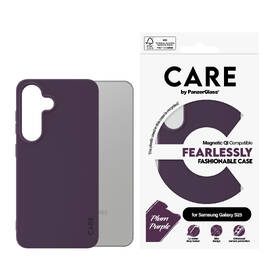 Kryt na mobil PanzerGlass Care Fearlessly Qi na Samsung Galaxy S25 fialový

 obrázek produktu 4 z 9