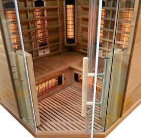 Infrasauna Belatrix Cedr Superior 3/4 Lux 

 obrázek produktu 3 z 6