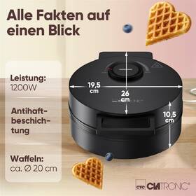 Vaflovač Clatronic WA 3832 černý

 obrázek produktu 13 z 13