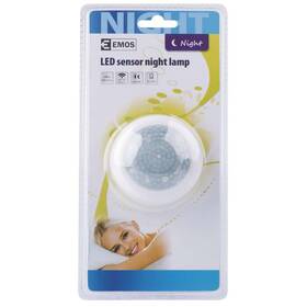 Noční světlo EMOS do zásuvky, 8 x LED s PIR čidlem bílé

 obrázek produktu 2 z 2