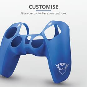 Obal Trust GXT 748 Controller Silicone Sleeve pro PS5 modré

 obrázek produktu 5 z 8