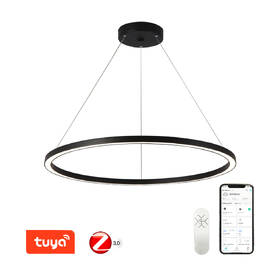 Závěsné svítidlo IMMAX NEO FINO SMART 1 kruh, 80cm, 60W, Zigbee 3.0, TUYA černé

 obrázek produktu 2 z 8