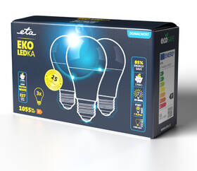 Žárovka LED ETA EKO LEDka klasik 11W, E27, neutrální bílá, 3ks 

 obrázek produktu 3 z 3