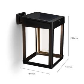 Nástěnné svítidlo Philips Camill, čtvercové černé

 obrázek produktu 1 z 4
