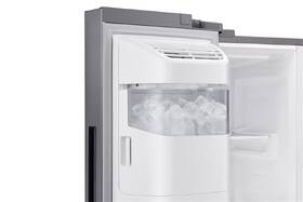 Americká lednice Samsung RS65DG5403S9EO stříbrná barva
