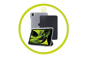 Pouzdro na tablet flipové Mobile Origin Easy Tablet Case na Apple iPad Pro 13" (M5 2025/M4 2024) černé/průhledné

 obrázek produktu 7 z 11