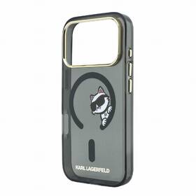 Kryt na mobil Karl Lagerfeld IML Choupette Peekaboo Magsafe na Apple iPhone 18 Pro černý

 obrázek produktu 1 z 6