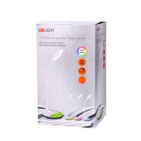 Stolní LED lampička Solight WO44, nabíjecí, stmívalená, 5W, USB napájení bílá

 obrázek produktu 8 z 8