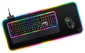 Podložka pod klávesnici a myš YENKEE YPM 3006 RGB Warp, 93 x 35 cm černá

 obrázek produktu 1 z 3