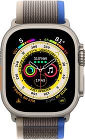Chytré hodinky Apple GPS + Cellular, 49mm pouzdro z titanu - modro-šedý trailový tah - M/L 

 obrázek produktu 1 z 7