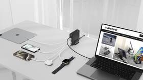 Nabíječka do sítě Cubenest S6D0, 4xUSB-C, 2xUSB-A, PD, GaN, 240 W černá

 obrázek produktu 9 z 13