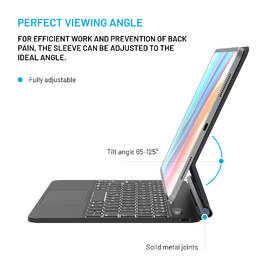 Pouzdro na tablet s klávesnicí FIXED Typee na Apple iPad 10,9" (2022)/iPad 11" (2025), CZ layout černé

 obrázek produktu 5 z 12