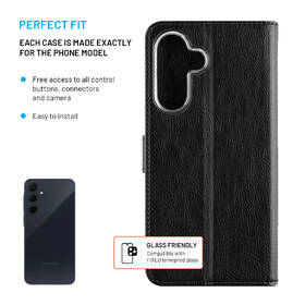 Pouzdro na mobil flipové FIXED Opus na Samsung Galaxy A26 5G černé

 obrázek produktu 2 z 7