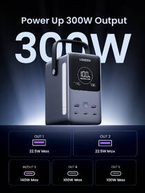 Powerbanka UGREEN 48000mAh 300W stříbrná

 obrázek produktu 2 z 11
