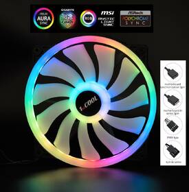 Ventilátor 1stCOOL AURA EVO Ring ARGB PWM průhledný

 obrázek produktu 1 z 18