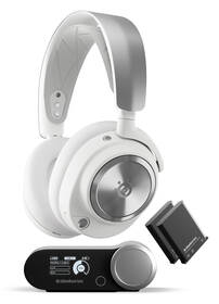 Headset SteelSeries Arctis Nova Pro Wireless bílý

 obrázek produktu 1 z 19