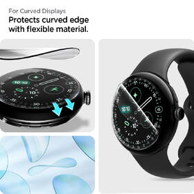 Ochranná fólie Spigen EliteShield EZ Fit na Google Pixel Watch 4/3 (41mm) (2 ks) 

 obrázek produktu 8 z 11