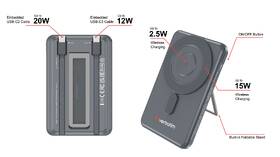 Powerbanka Verbatim Charge 'n' Go 2C, 2× USB-C, 5000 mAh šedá

 obrázek produktu 6 z 7