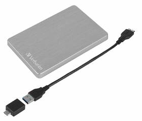 Externí pevný disk 2,5" Verbatim ALU Slim 1TB USB 3.2 stříbrný

 obrázek produktu 5 z 8