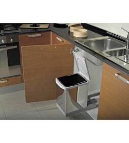 Odpadkový koš Elletipi PAL609/1ALL TOWER, 17 l šedý

 obrázek produktu 1 z 5
