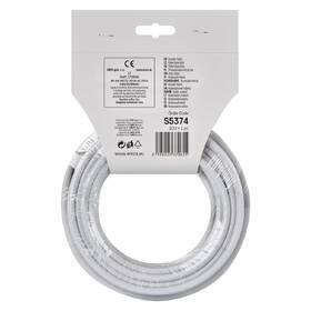 Koaxiální kabel EMOS CB130 bez konektorů 10m bílý

 obrázek produktu 3 z 5