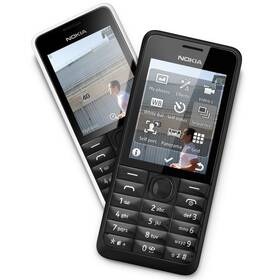 Mobilní telefon Nokia 301 Dual Sim černá barva
