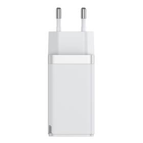 Nabíječka do sítě Baseus GaN2 Pro Quick Charger, 2x USB-C, 1x USB, QC 4+, 65W + USB-C kabel 1m bílá

 obrázek produktu 2 z 4