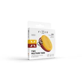 Klíčenka FIXED Sense, Duo Pack červená barva
