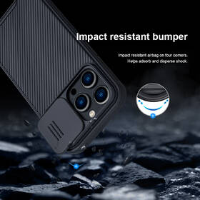 Kryt na mobil Nillkin CamShield PRO Magnetic na Apple iPhone 14 Pro modrý

 obrázek produktu 5 z 5