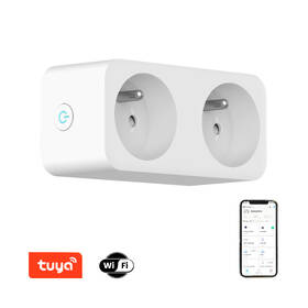 Chytrá zásuvka IMMAX NEO LITE SMART 2 zásuvka (FR)/ 16A/ Wi-Fi/ Google Assistant/ Amazon Alexa/ LIDL/ TUYA 

 obrázek produktu 7 z 7