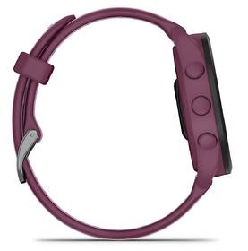 Chytré hodinky Garmin Forerunner 165 Music - Berry / Lilac 

 obrázek produktu 6 z 7