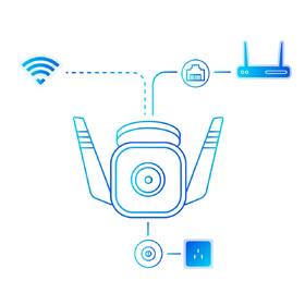 IP kamera TP-Link Tapo C310 bílá barva
