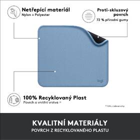 Podložka pod myš Logitech Mouse Pad Studio Series, 20 x 23 cm modrá

 obrázek produktu 6 z 10