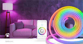 LED pásek Nedis SmartLife Full Color RGB, IP65, 32W, 5m 

 obrázek produktu 10 z 13