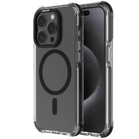 Kryt na mobil Cubenest MagPro Strong Guard s MagSafe na Apple iPhone 15 Pro černý/průhledný

 obrázek produktu 7 z 14