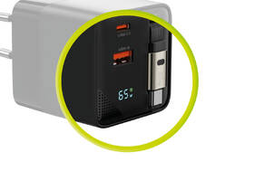 Nabíječka do sítě Mobile Origin Display Charger PW2 - 65W GaN USB-C/USB-A černá

 obrázek produktu 7 z 11
