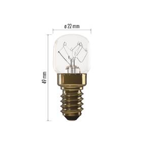 Žárovka do pečící trouby EMOS 15W, 58 lm, 300°C, E14 

 obrázek produktu 3 z 5