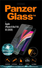 Tvrzené sklo PanzerGlass Antibacterial na Apple iPhone 6/6s/7/8/SE (2020/22) 

 obrázek produktu 2 z 3