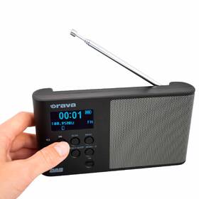 Radiopřijímač s DAB+ Orava DAB černý

 obrázek produktu 7 z 7