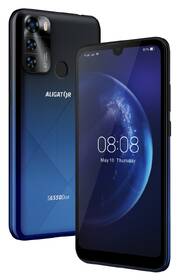 Mobilní telefon Aligator S6550 Duo modrá barva
