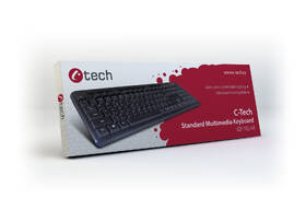 Klávesnice C-Tech KB-102 SLIM, PS2, CZ/SK černá

 obrázek produktu 1 z 1