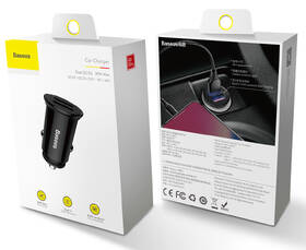 Adaptér do auta Baseus 2x USB, 30 W, QC 3.0 černý

 obrázek produktu 5 z 5